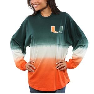 miami hurricanes long sleeve shirt